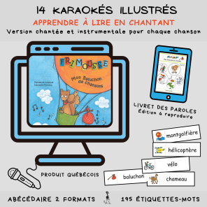 Karaoké Illustré - Apprendre à Lire en Chantant